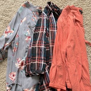 3 torrid blouses